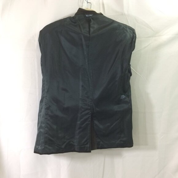 David Taylor Mens Blazer Brown Corduroy 100% Cotton Leather Buttons 44R - Picture 5 of 6